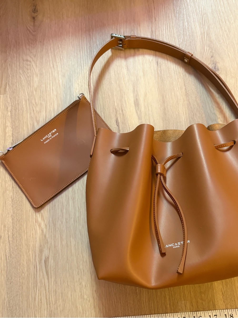 Lancaster bucket bag
